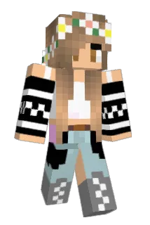 FlooPower Minecraft avatar full body
