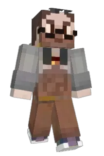 FloofuDooku Minecraft avatar full body