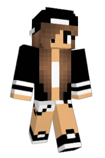 Flopsilein Minecraft avatar full body