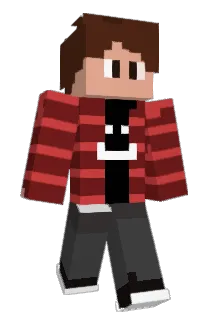 Floptomized Minecraft avatar full body