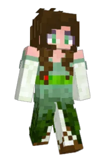 FloraGem Minecraft avatar full body
