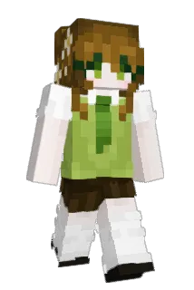 FloraMacaron Minecraft avatar full body