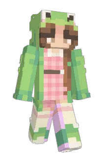FloraR Minecraft avatar full body