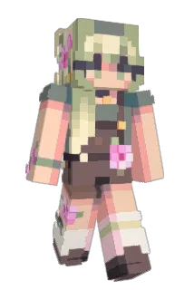 Floraey Minecraft avatar full body