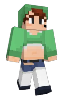Floralice Minecraft avatar full body