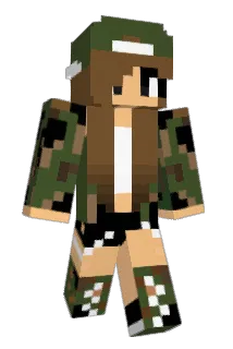 Floravol Minecraft avatar full body
