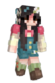 Floriellea Minecraft avatar full body