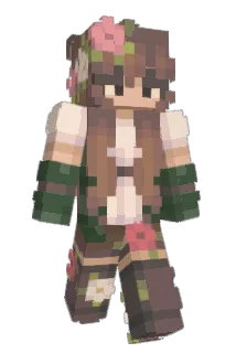 Flornova Minecraft avatar full body