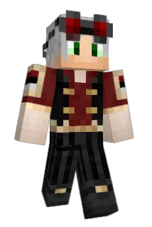 FlourFox Minecraft avatar full body