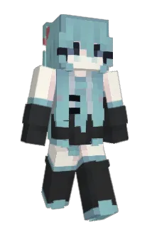 Floweeee Minecraft avatar full body
