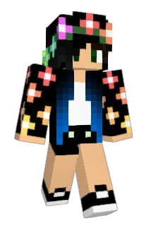 FlowerChild00 Minecraft avatar full body