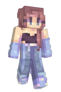 FlowerKittyJ Minecraft avatar full body