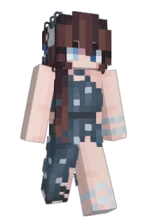 Flowerella Minecraft avatar full body