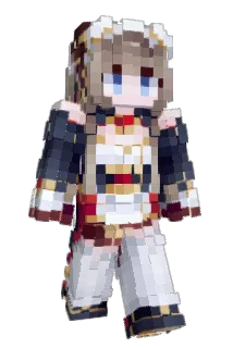 FloweringAria Minecraft avatar full body