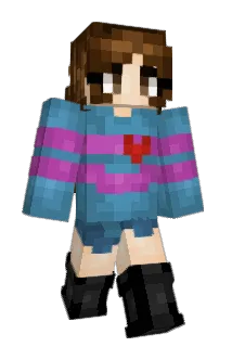 Flowerz77 Minecraft avatar full body