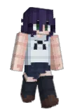Fludl Minecraft avatar full body