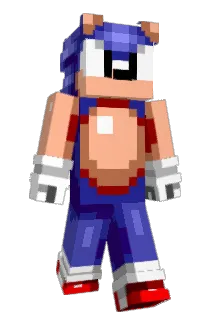 FluffaMario Minecraft avatar full body