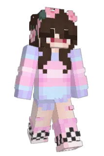 Fluffgirl Minecraft avatar full body