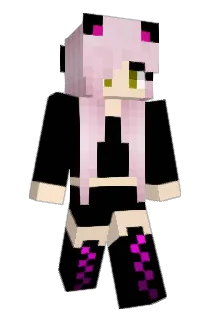 Flufflebby Minecraft avatar full body