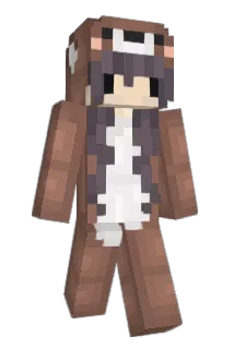 FluffyBunnyNZ Minecraft avatar full body
