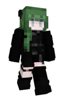 FluffyPinkBanana Minecraft avatar full body