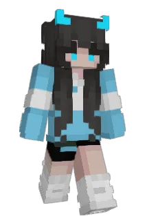 FluffyZombi Minecraft avatar full body