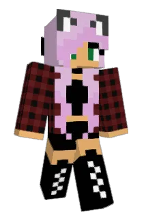 Fluffybotton Minecraft avatar full body