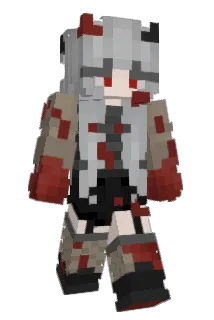 Fluffycorns Minecraft avatar full body