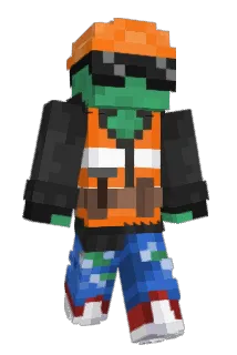 FlukRJN Minecraft avatar full body