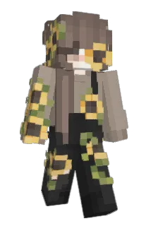 Fluorobun Minecraft avatar full body