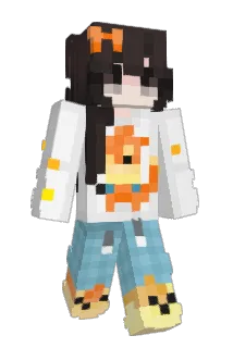 Flutterapple Minecraft avatar full body