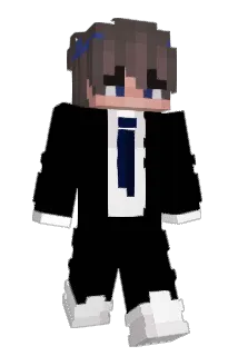 FlyBlack Minecraft avatar full body