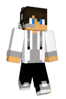 FlyDik Minecraft avatar full body