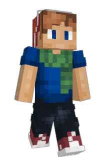 Flynnland Minecraft avatar full body