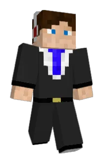 Flyvermaskinen Minecraft avatar full body