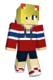 Foksilot Minecraft avatar full body