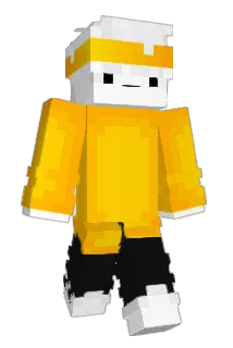 Fold Minecraft avatar full body