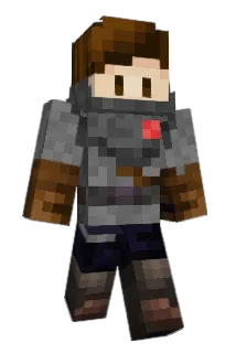 Foodvendor Minecraft avatar full body