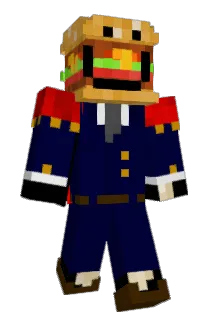 Footknockout Minecraft avatar full body