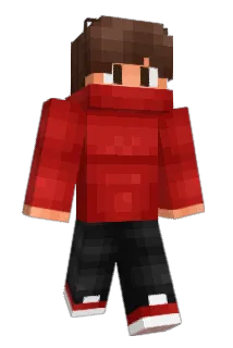 Forecasted Minecraft avatar full body