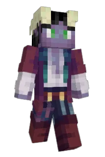 ForestElfWarlock Minecraft avatar full body