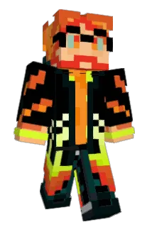 ForgeBurn Minecraft avatar full body