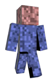 ForkInBrain Minecraft avatar full body
