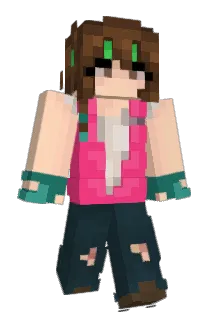 Forkitude Minecraft avatar full body