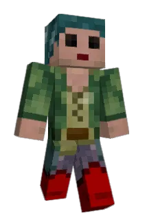 Forsvunnet Minecraft avatar full body