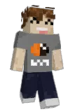 Fortblood Minecraft avatar full body