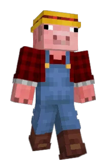 FortunePig Minecraft avatar full body