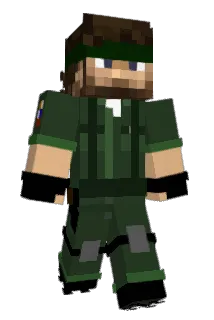 FossilFive Minecraft avatar full body