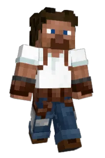 Fotted Minecraft avatar full body