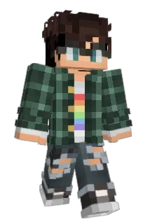 FourEyed Minecraft avatar full body